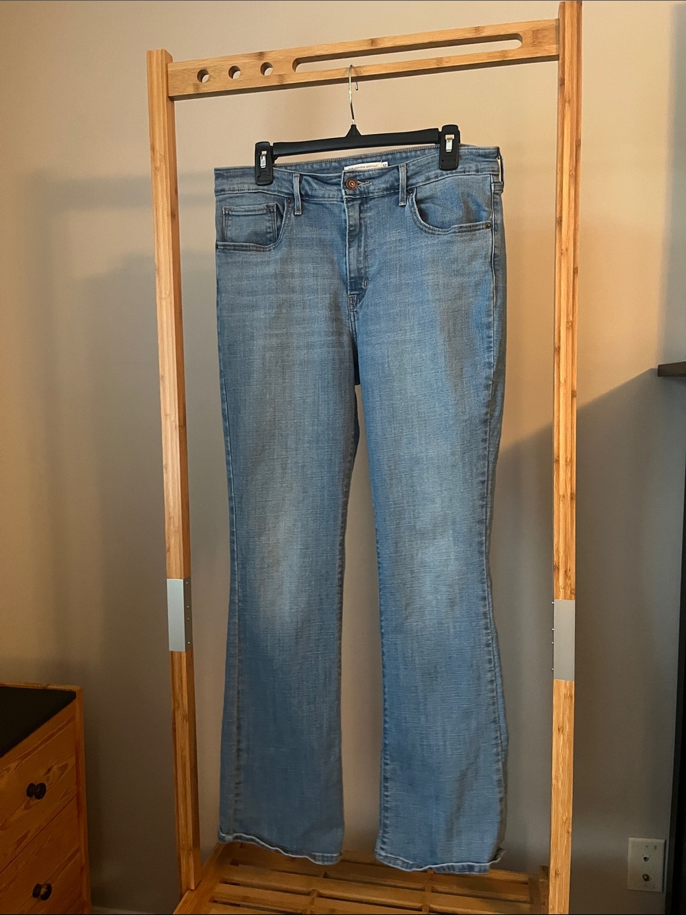 Levi's Light Blue Flare Jeans